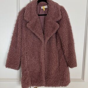 Native Daughters Dusty Pink Teddy Jacket
